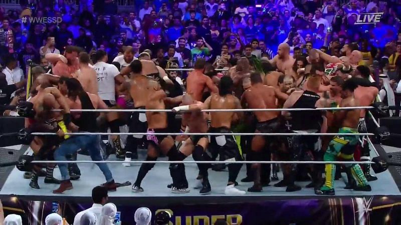 There were 51-men in last night&#039;s battle royal