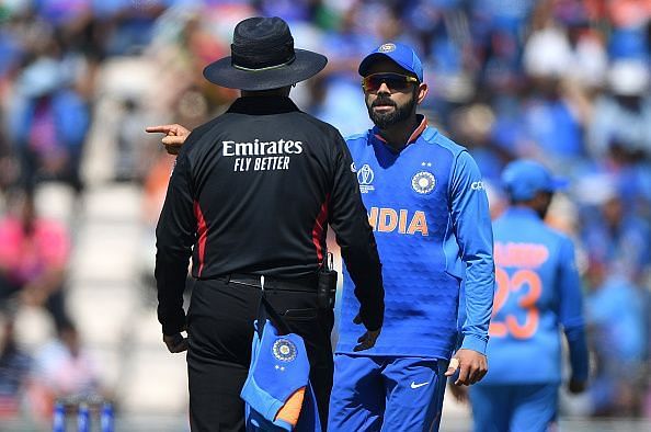 Virat Kohli has been fined by ICC for breaching the Code of Conduct.