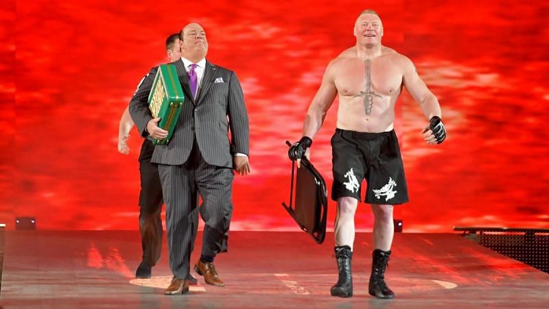 Brock Lesnar did not become the champion of either brand