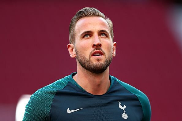 Harry Kane was a spectator for most of the match.