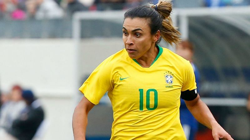 Marta dreaming of World Cup final with Brazil