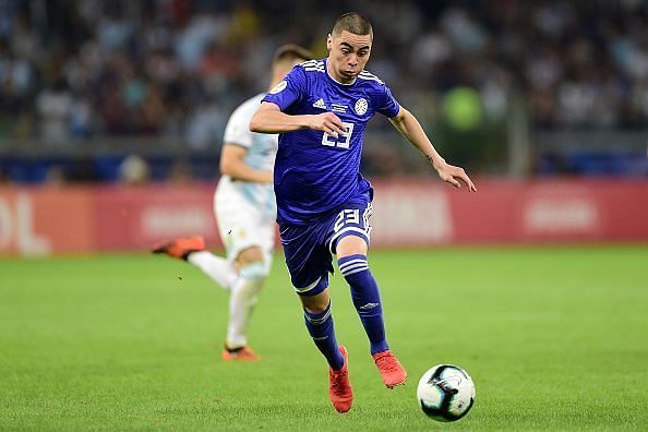 Almiron thoroughly impressed for Paraguay