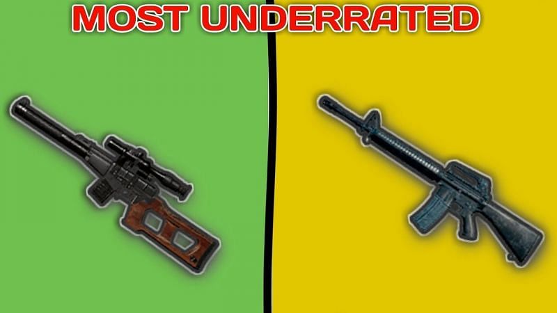 Most Underrated Weapons In PUBG Mobile