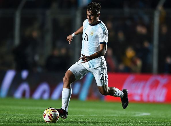 Dybala could be seen in the colours of Manchester United next season