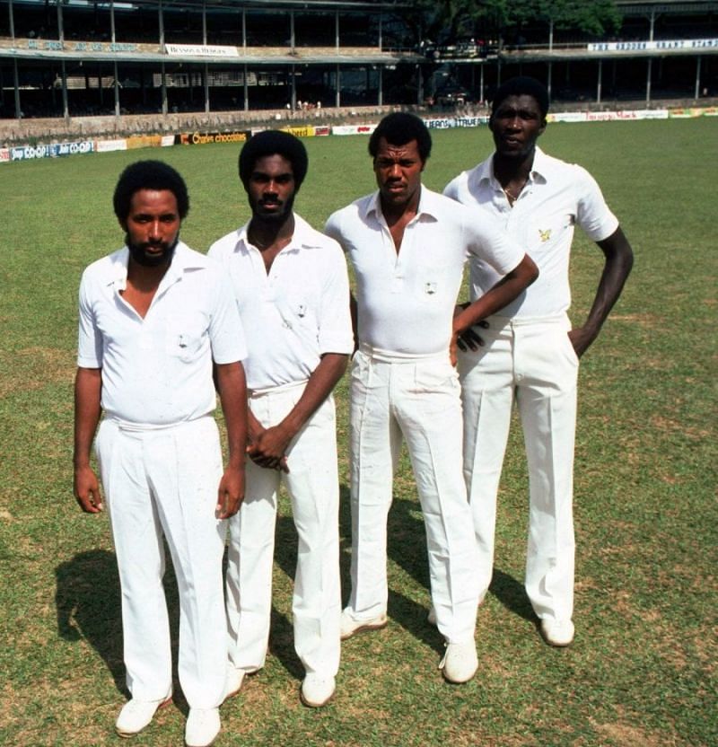 The legendary West Indies quartet