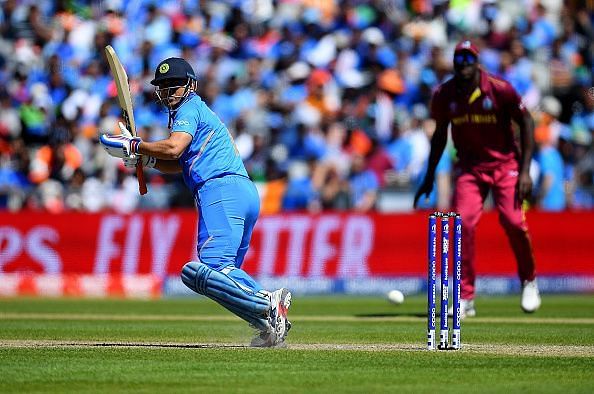 MS Dhoni played a match-winning knock against West Indies