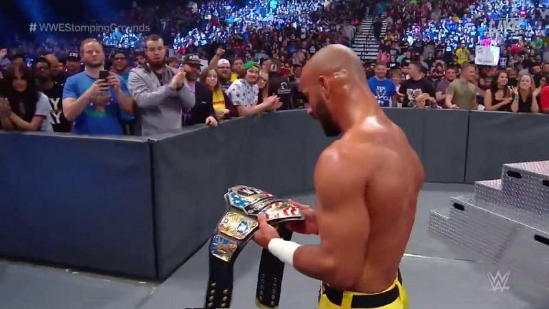 Ricochet botched a number of times en route to his United States Championship win