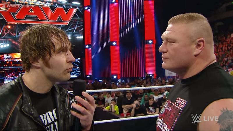 Dean Ambrose vs. Brock Lesnar did not live up to the hype
