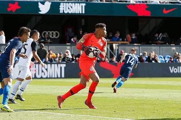 United States goalkeeper Zack Steffen