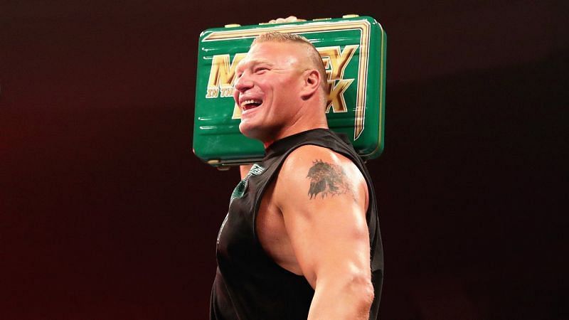 It could serve as a perfect opportunity for Lesnar to cash-in his MITB briefcase