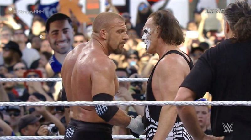 sting wrestler vs triple h