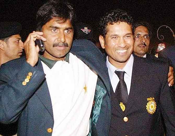 Miandad and Tendulkar