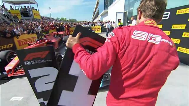 Vettel was furious at the penalty dished out to him