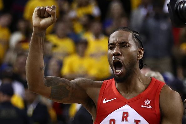 Kawhi Leonard helped to lead the Toronto Raptors to a first championship in franchise history