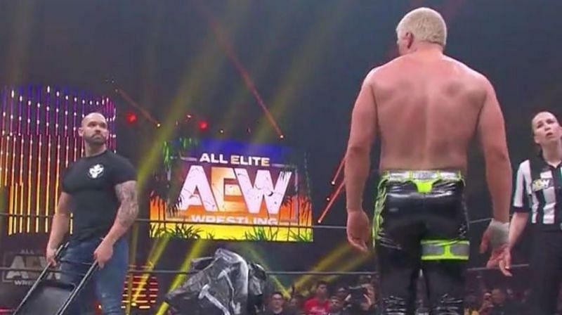 Cody Rhodes took an unprotected chair shot at Fyter Fest