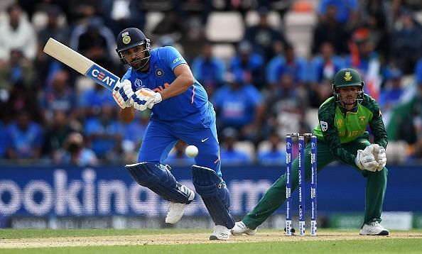 Rohit Sharma has hit form in the first game of the World Cup