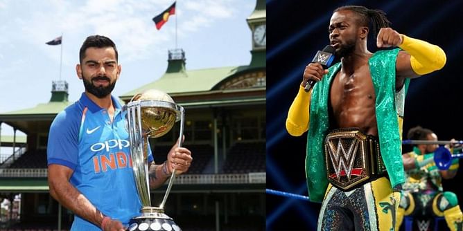 WWE चैंपियन कोफी किंग्सटन ने विराट कोहली और टीम इंडिया को वर्ल्ड कप 2019 के लिए खास संदेश दिया