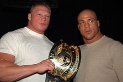 WWE history: When Kurt Angle defeated Brock Lesnar in a real-life fight