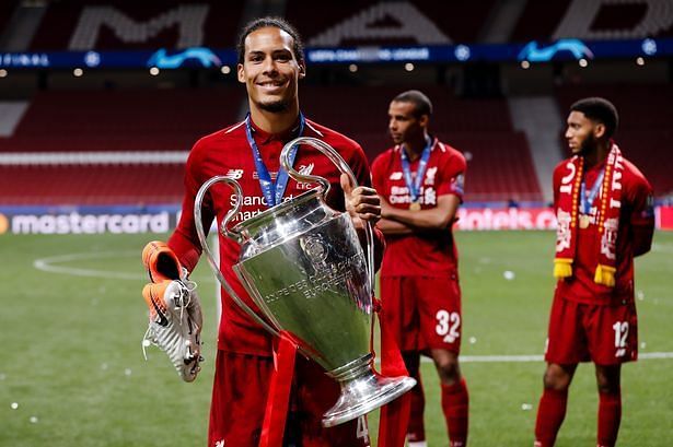 VVD won the prestigious UEFA Champions League with Liverpool this season.