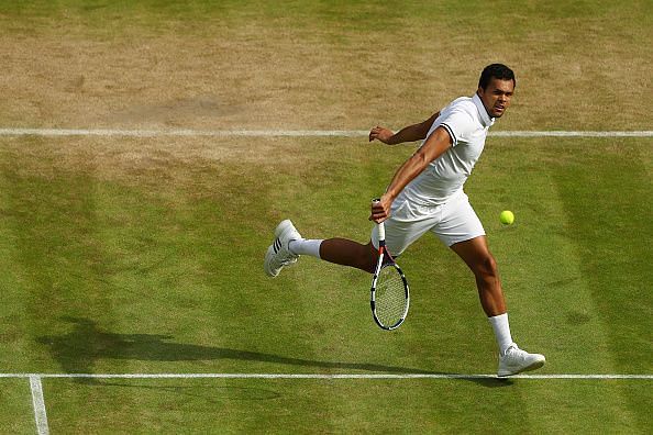 Jo-Wilfred Tsonga has played some of his best tennis at the All England Club