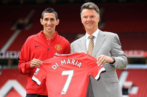 Angel di Maria played only one season for Man United