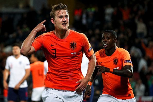 De Ligt displayed tremendous character during the game