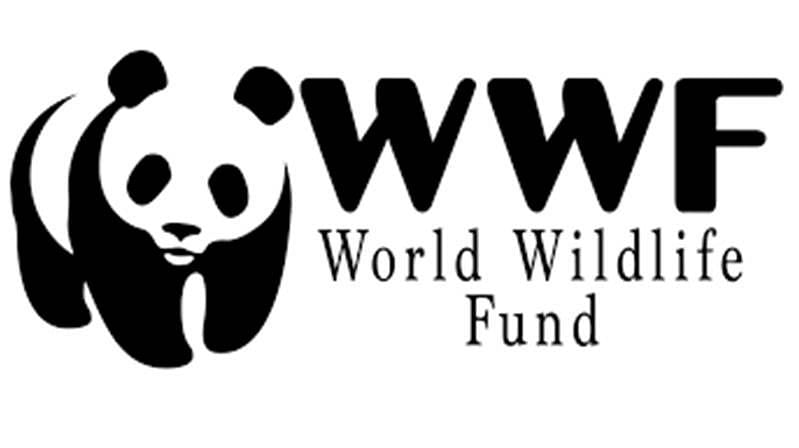 The logo for the World Wildlife Fund, who sued the then-WWF in 2002 for rights to the initials.