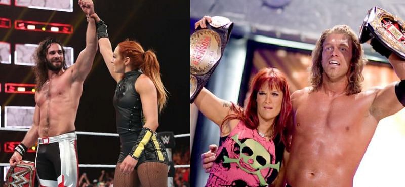 Seth Rollins and Becky Lynch are the newest power couple in WWE, whilst Edge and Lita dominated in 2006