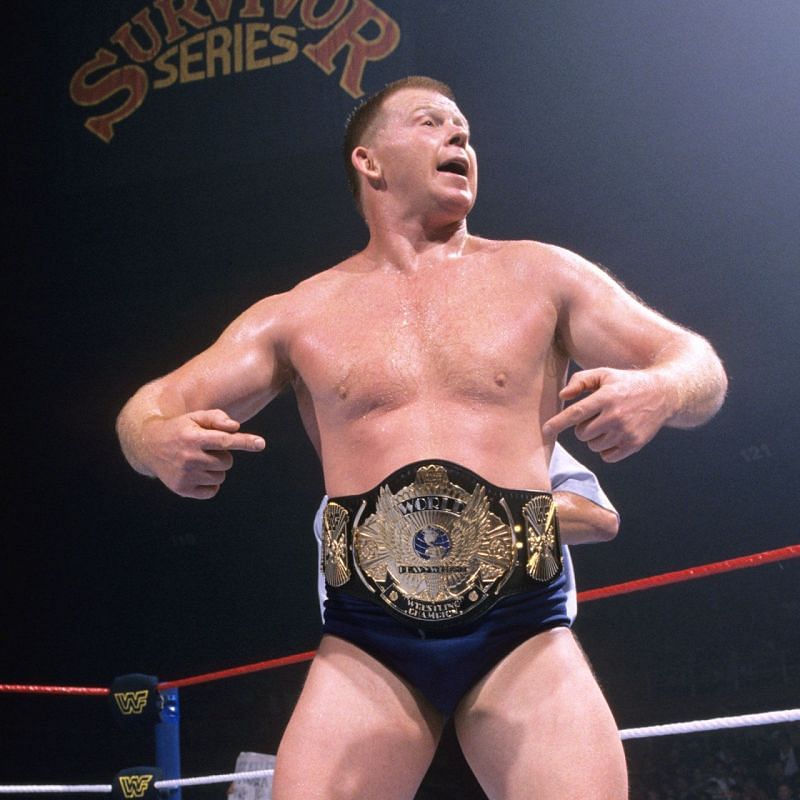 Bob Backlund during his second WWE Title reign.