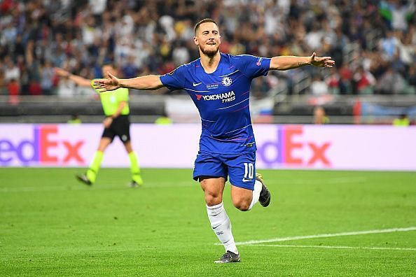 Chelsea&#039;s Eden Hazard looks to leave Stamford Bridge.