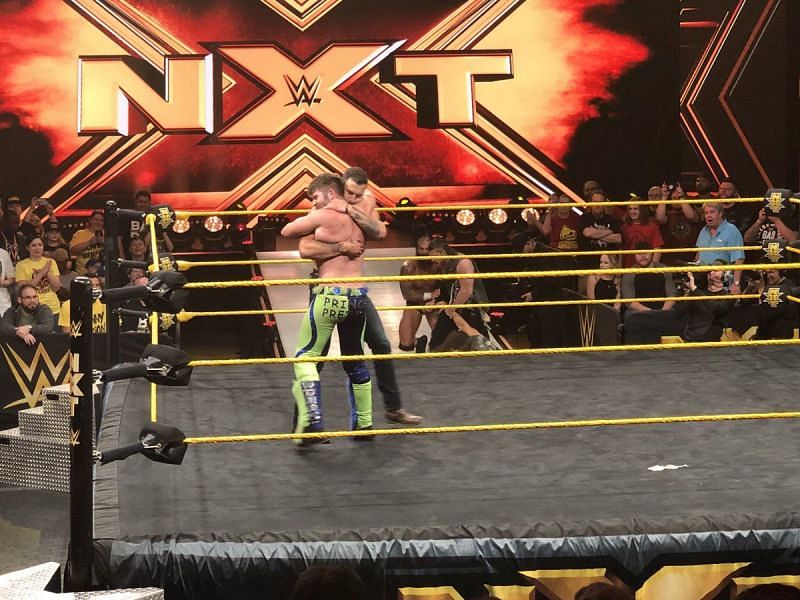 Fandango and Tyler Breeze reunited at the most recent NXT tapings