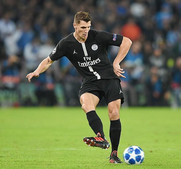 Thomas Meunier could leave PSG on a free transfer next summer