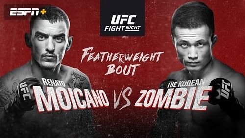 The popular Korean Zombie returns on Saturday to face Renato Moicano