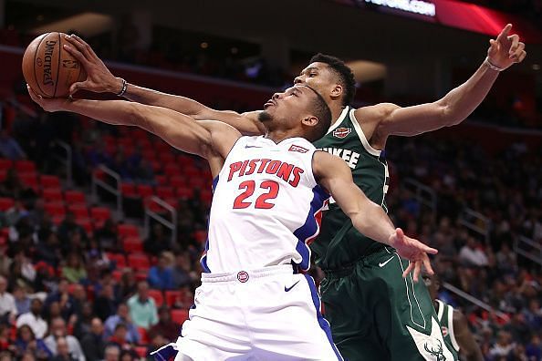 Milwaukee Bucks v Detroit Pistons