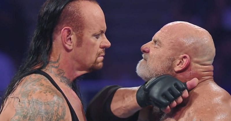 The Undertaker vs Goldberg match will go down as the worst of The Undertaker&#039;s career.