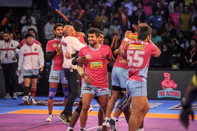 Jaipur Pink Panthers go into the competition with an impressive raiding department