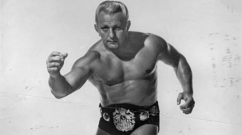 The first man to use the Nature Boy gimmick, Buddy Rogers.