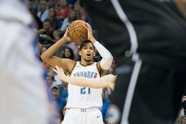 Andre Roberson missed the entire season due to a ruptured left patellar tendon