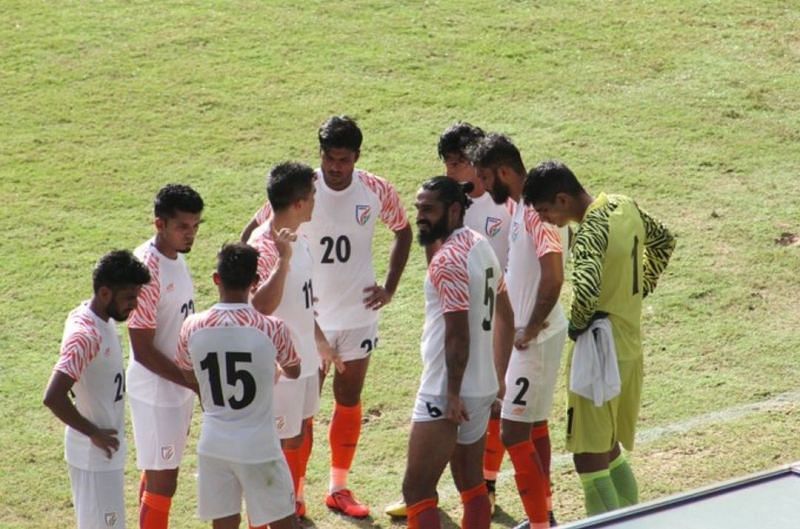 The Indian football team lost their King&#039;s Cup semi-final match against Curacao 3-1