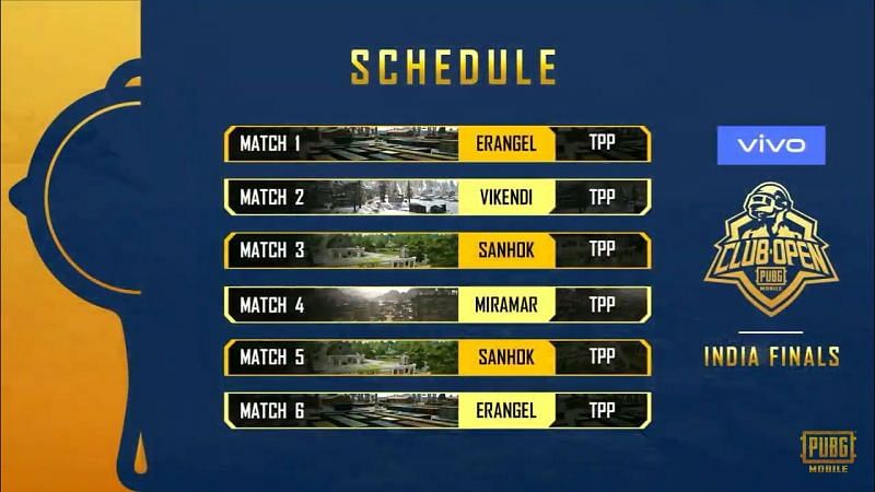 Schedule of PMCO Day 1