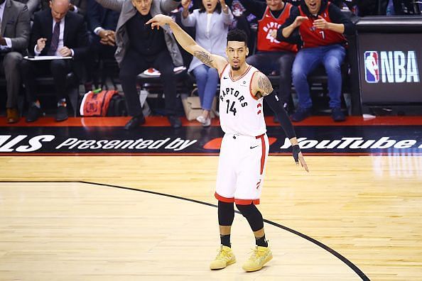 Danny Green has impressed during Toronto's run to the NBA Finals