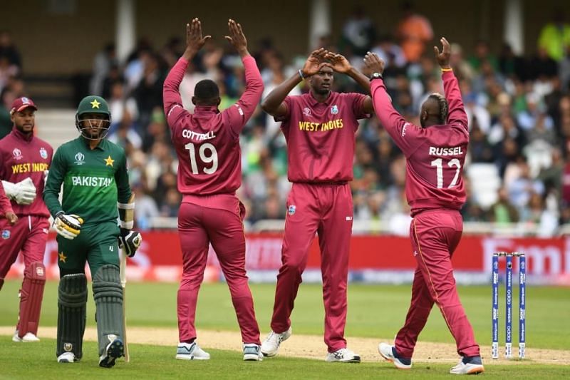 West Indies blew the Pakistan batting line-up in their first game