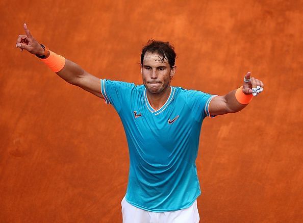 Rafael Nadal ended his title drought in 2019 with his resounding victory at Rome