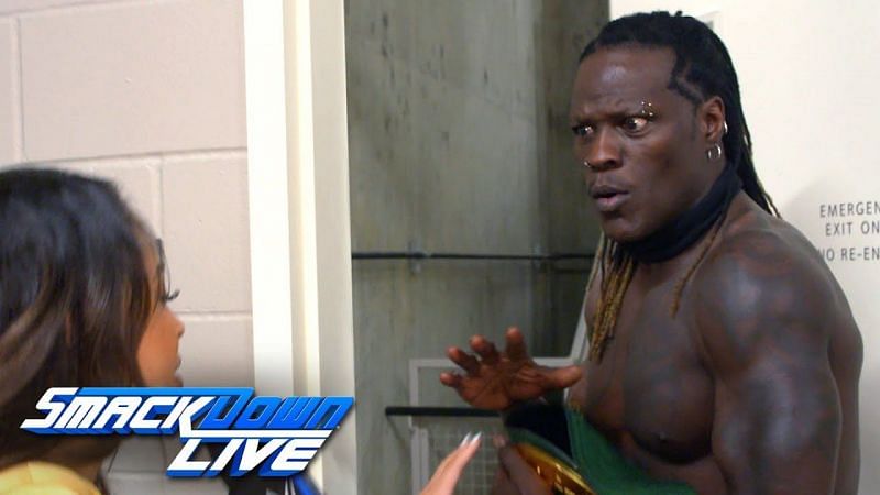 The current WWE 24/7 Champion R Truth