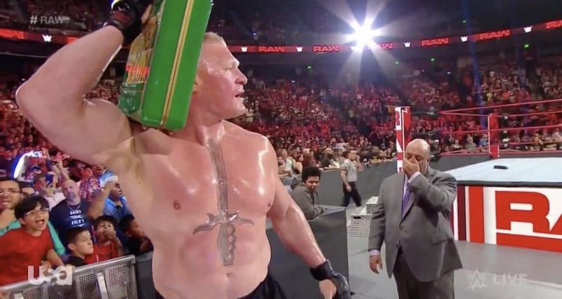 Lesnar might live to regret this