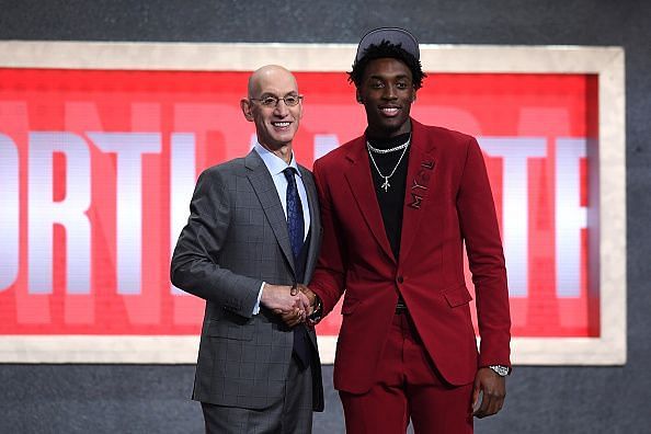 Nassir Little was drafted late in the first round