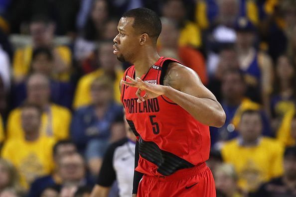 Rodney Hood impressed for the Portland Trail Blazers during their run to the Western Conference Finals
