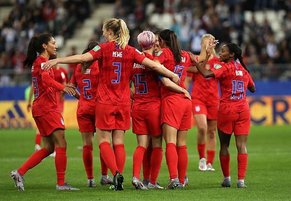 Women's World Cup Results: USA thrash Thailand, Netherlands steal last-gasp win