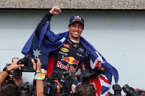 Daniel Ricciardo claimed his first wins in 2014 and has consistently thrilled us ever since.