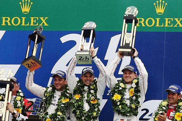 Nico H&Atilde;&frac14;lkenberg won the 2015 Le Mans with Nick Tandy and Earl Bamber